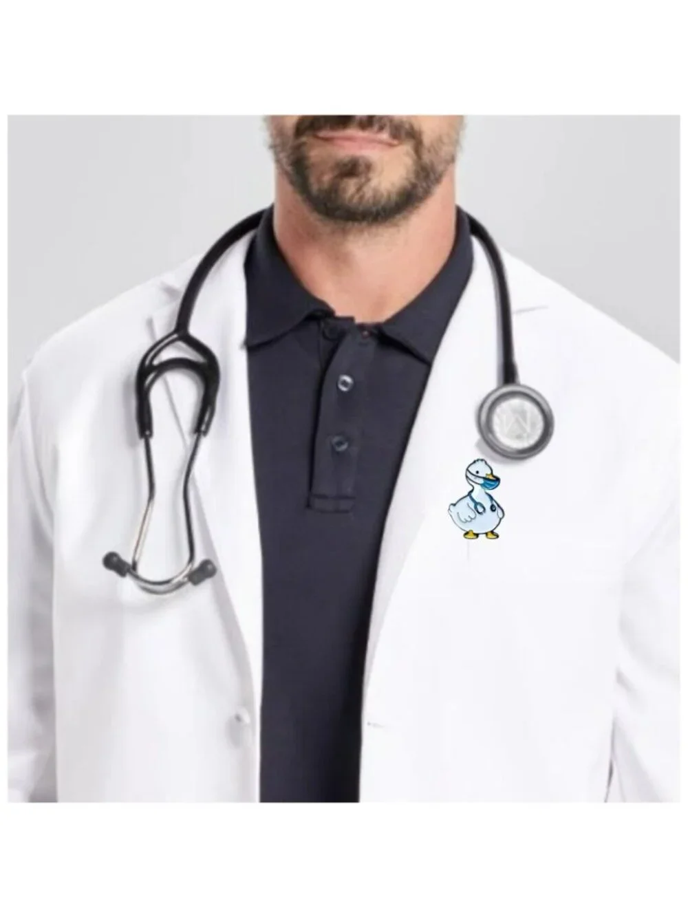 ✨New Doctor Duck Animal Brooch Cute Collectible Enamel Pins Lapel Badge Cartoon
